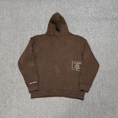 ADWYSD Brown Sun‑Burst Logo sweat suit