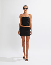 Ava Tank Black