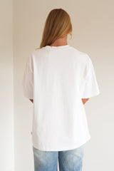 Core Oversized Tee White