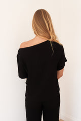 Jasper Tee Black