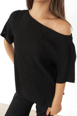 Jasper Tee Black