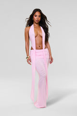 The Kellie Maxi Skirt in Pink