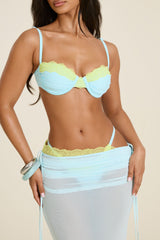 The Solene Bikini Set in Baby Blue