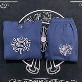 Foreign Trade Niche ADWYSD Sun Roll Plus Fleece Sweatshirt Pants Set Alwaysdowhatyoushoulddo (11)