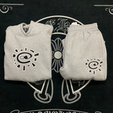 Foreign Trade Niche ADWYSD Sun Roll Plus Fleece Sweatshirt Pants Set Alwaysdowhatyoushoulddo (10)