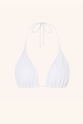 Halterneck Triangle White