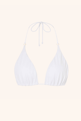 Halterneck Triangle White