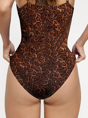 Shapewear Plunging V Slimming One-Piece Swimsuit