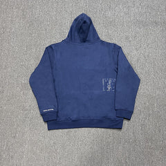 ADWYSD Navy Blue Sun‑Burst Logo sweat suit