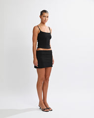 Ava Tank Black