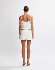 Ava Tank White