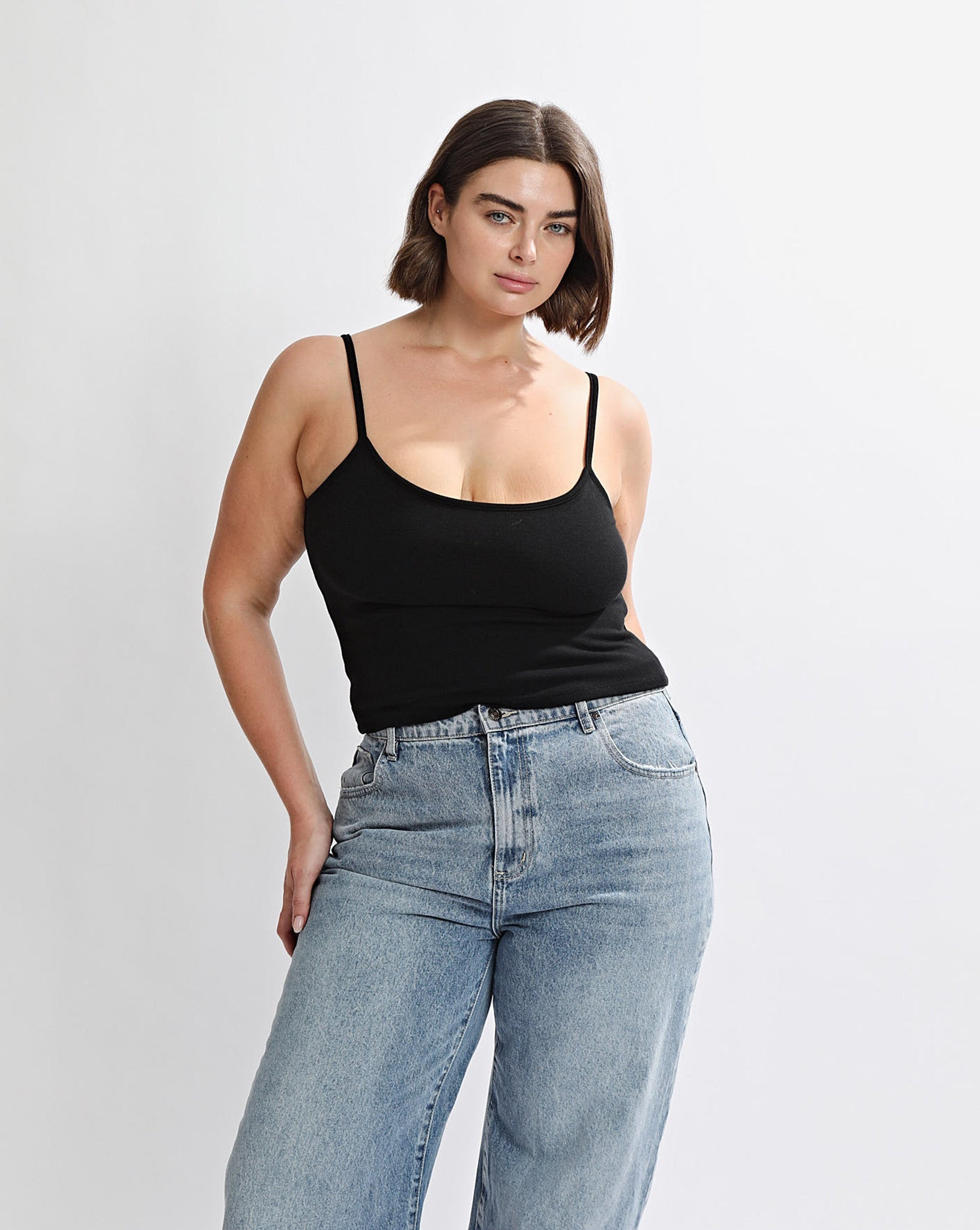 Ava Tank Black