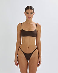 Alani Bikini Bottom Cocoa