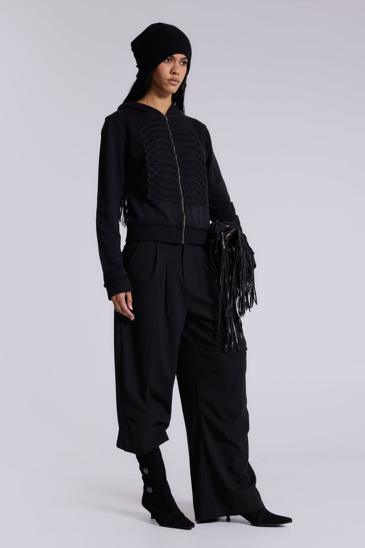Goliath Black Suit Pants