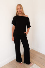 Jasper Tee Black