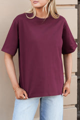 Noah Oversized Tee Cherry