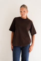 Noah Oversized Tee Chocolate