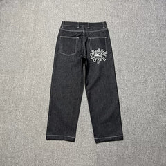 ADWYSD alwaydowhatyoushoulddo sun roll plus velvet American trendy brand loose leggings (12)