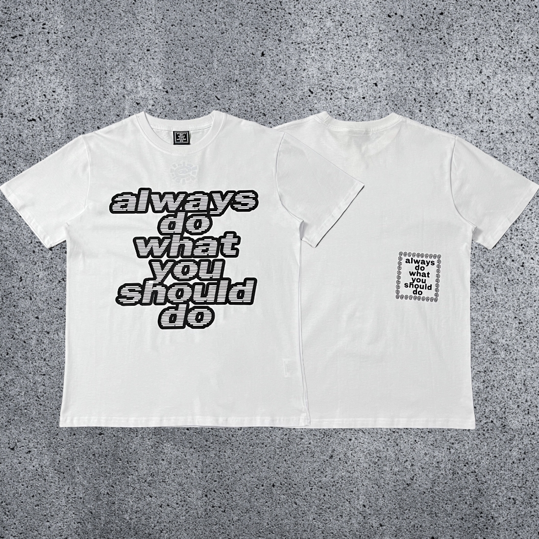 2025 New ADWYSD Short Sleeve TALK Sun Roll Fun Printed American High Street Skateboarding Cotton Round Neck T-shirt (31)