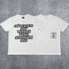 2025 New ADWYSD Short Sleeve TALK Sun Roll Fun Printed American High Street Skateboarding Cotton Round Neck T-shirt (31)