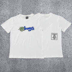 2025 New ADWYSD Short Sleeve TALK Sun Roll Fun Printed American High Street Skateboarding Cotton Round Neck T-shirt (12)