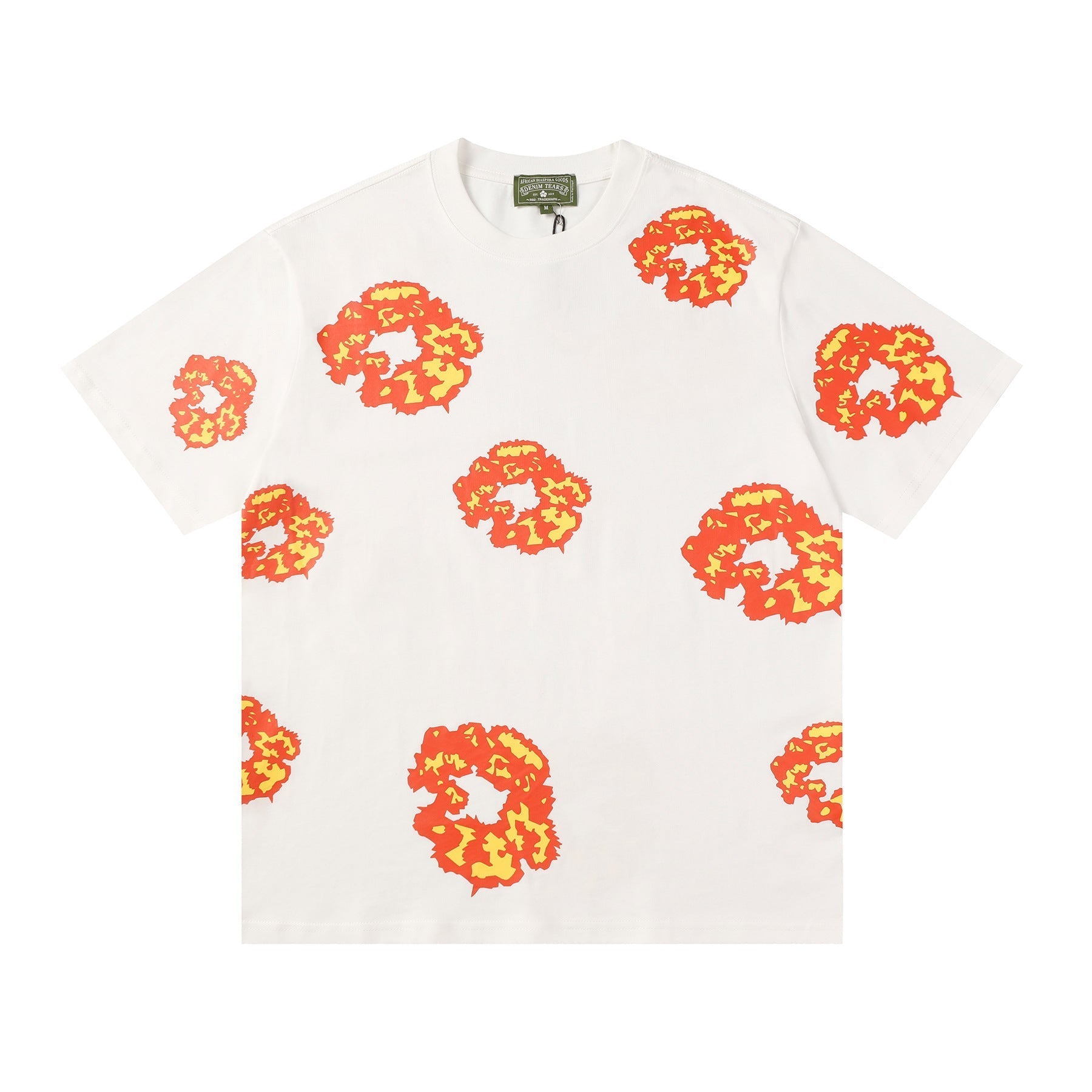 Denim Tears White Oversized  T-Shirt