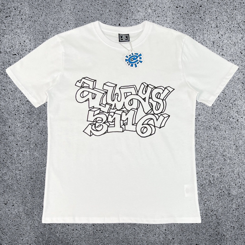 2025 New ADWYSD Short Sleeve TALK Sun Roll Fun Printed American High Street Skateboarding Cotton Round Neck T-shirt (44)
