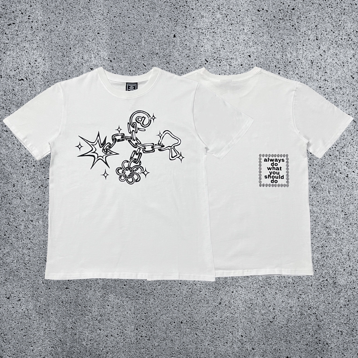 2025 New ADWYSD Short Sleeve TALK Sun Roll Fun Printed American High Street Skateboarding Cotton Round Neck T-shirt (14)