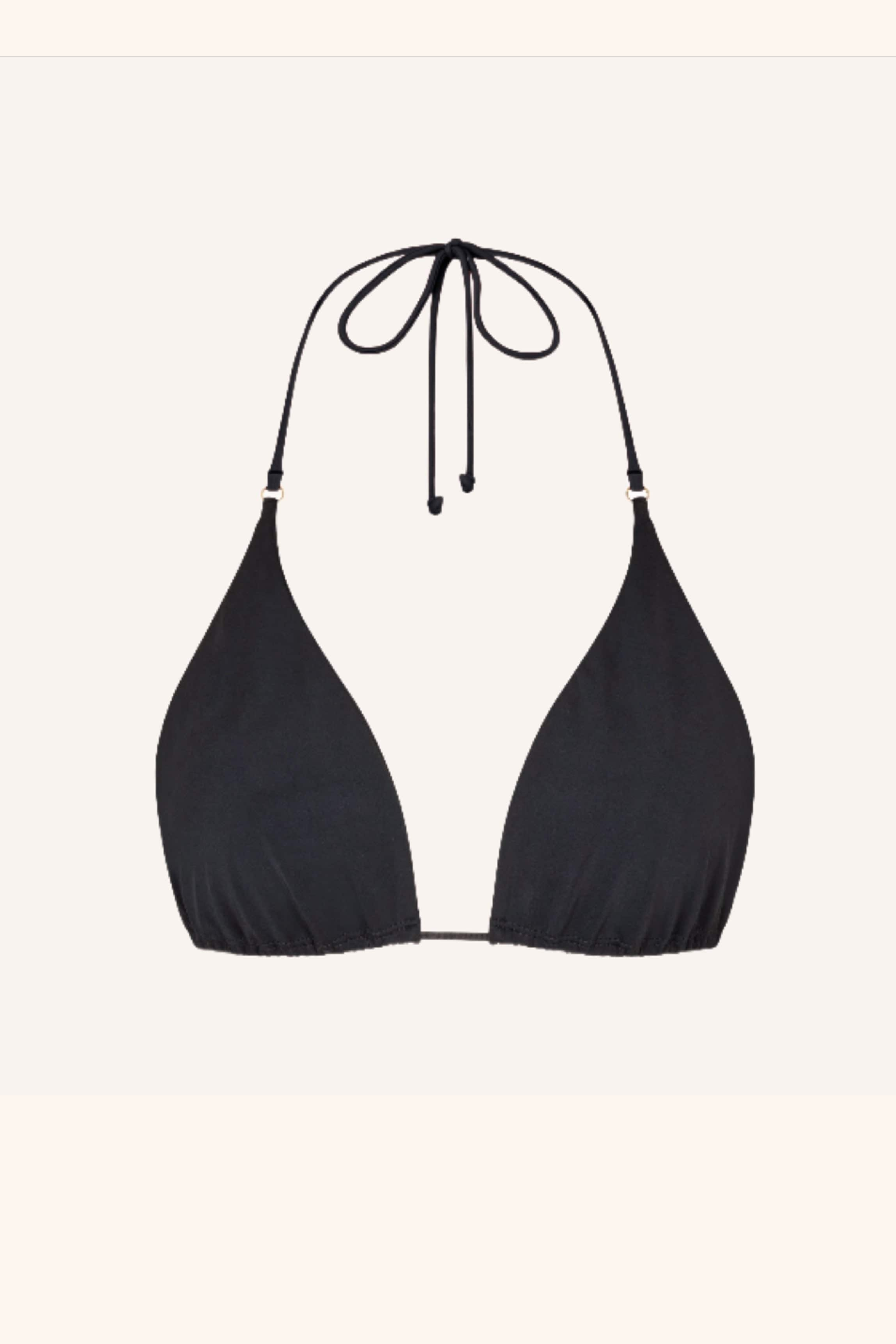 Halterneck Triangle Black