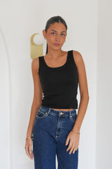 Spence Tank Black